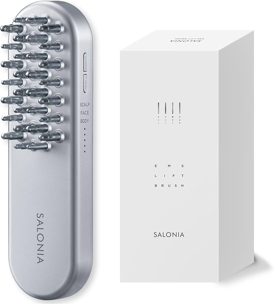 Amazon.co.jp: SALONIA サロニア EMS リフトブラシ 電気ブラシ 美顔器