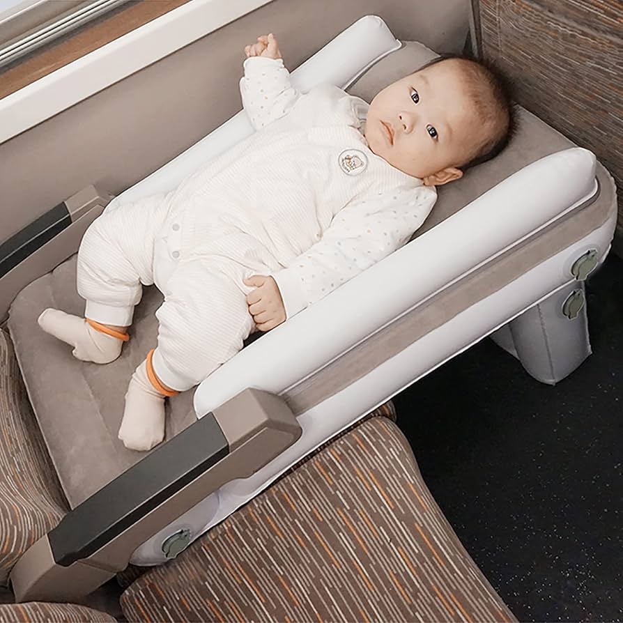 Amazon.co.jp: インフレータブルベビートラベルベッド、ベビートラベル