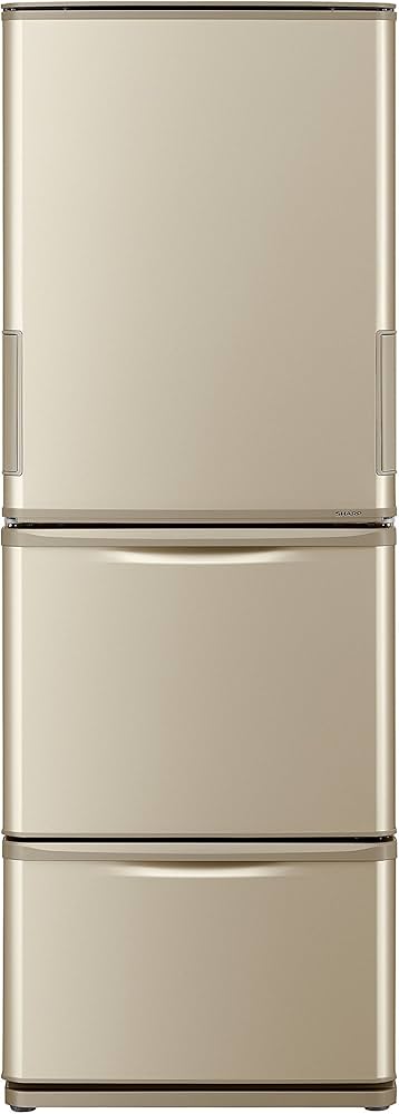 Amazon | シャープ SHARP 冷蔵庫(幅60cm) 350L どっちもドア 3ドア SJ