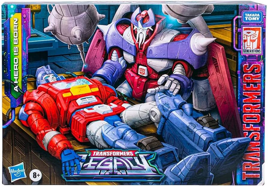 Amazon.com: Transformers Legacy A Hero is Born Alpha Trion & Orion