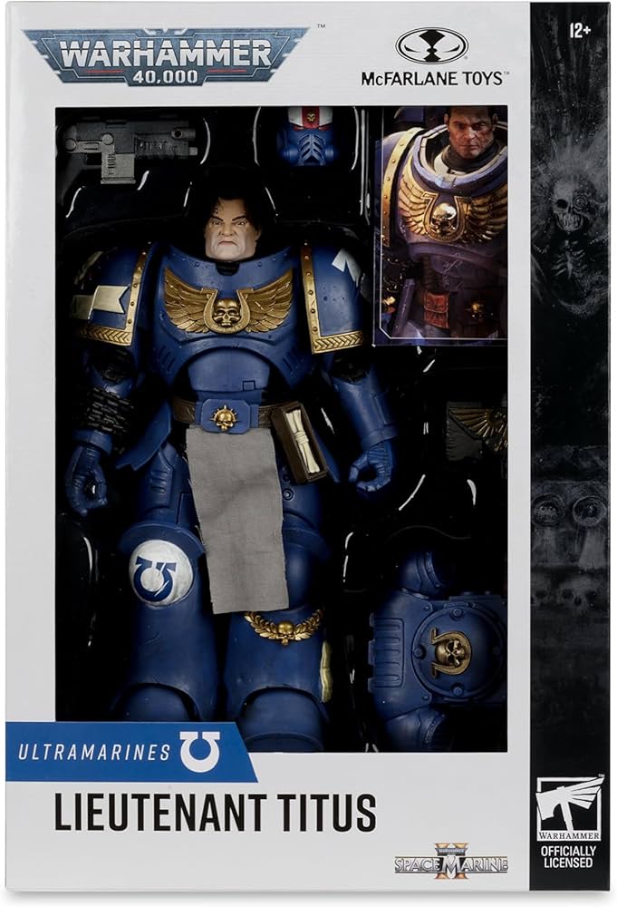 Amazon.com: McFarlane Toys - Warhammer 40,000 Lieutenant Titus