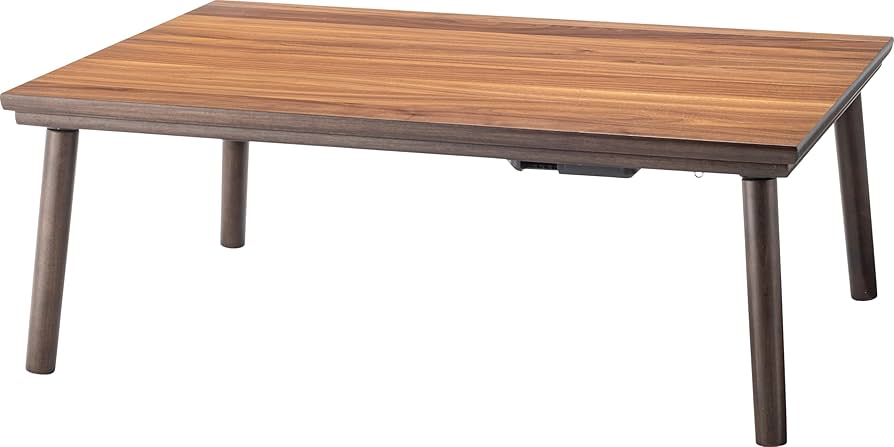 Amazon.com: ROOM ESSENCE Walnut Kotatsu Table with Carbon Flat