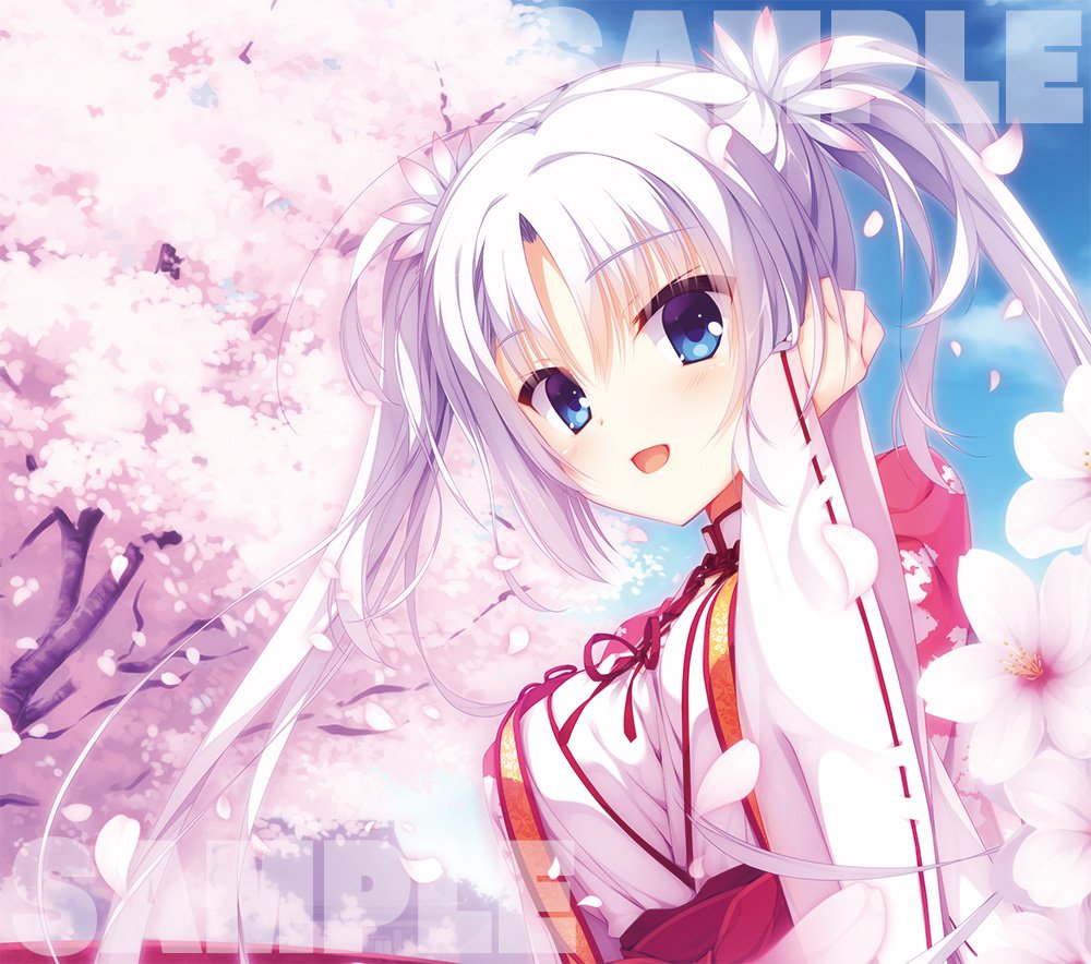 千恋*万花 モノクロイラストペーパー 初回限定特典 2枚セット 千恋