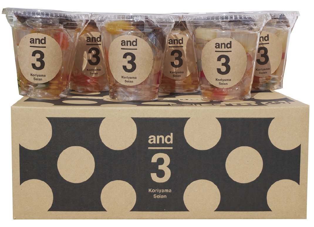 Amazon.co.jp: 郡山製餡あんこ屋のあんみつand3 (240g×6個) : 食品