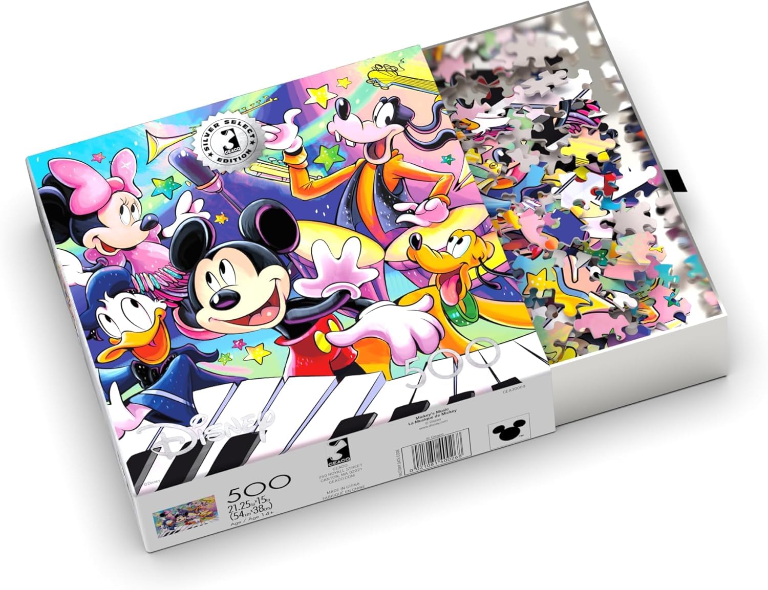 Mickey and Twenty Companions ジグソーパズル 未開封 Mickey and