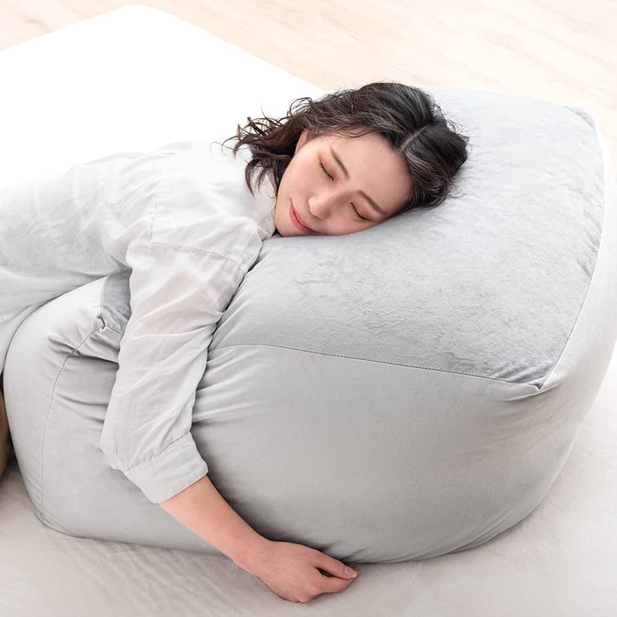 Amazon.co.jp: タンスのゲン ビーズクッション 日本製 71×71×40cm