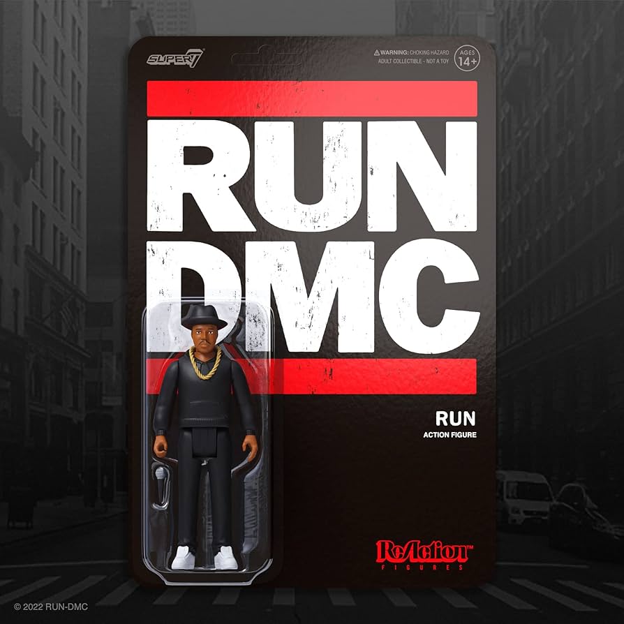 Amazon.com: Super7 Run DMC Reaction Figures - Joseph Run Simmons