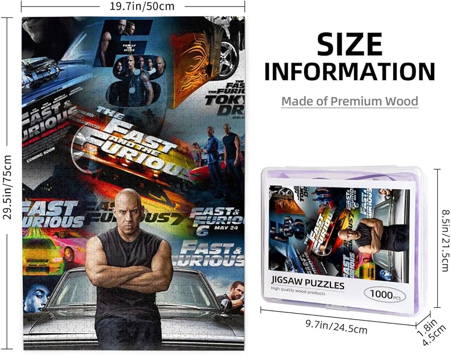 ワイルドスピード ジグソーパズル コンプリート全部セット 貴重