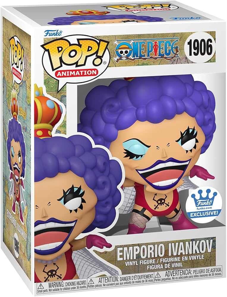 Amazon.com: POP Emporio Ivankov Funko Exclusive 1906 : Toys & Games