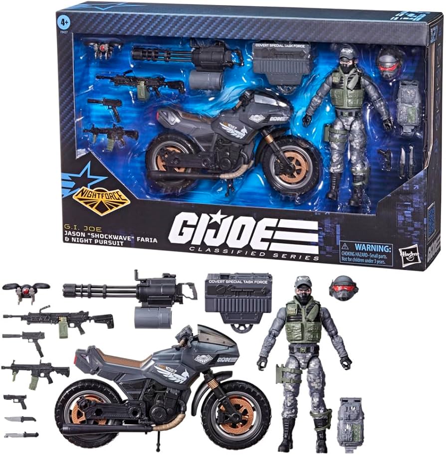 Amazon.com: G.I. Joe Classified Series #127, Night Force Jason