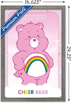 Amazon.co.jp: Trends International Care Bears チアベア ウォール