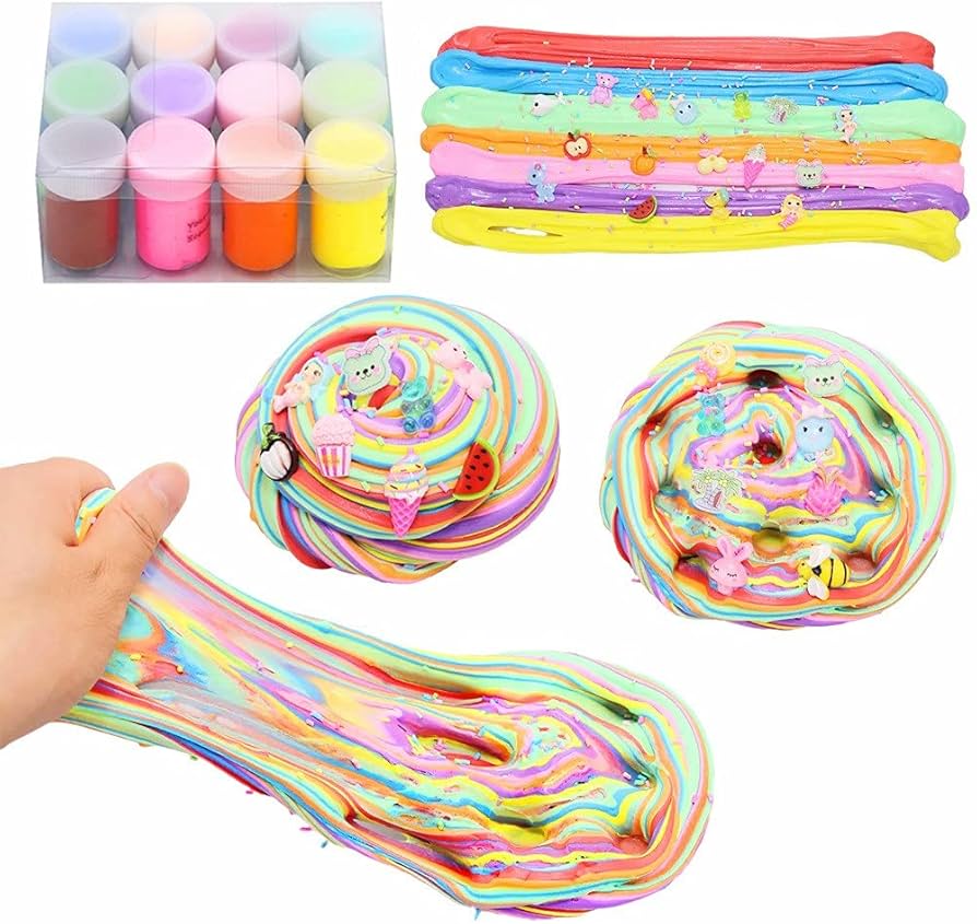 Amazon | スライムキット スライム バター 12個セット 子供のための超