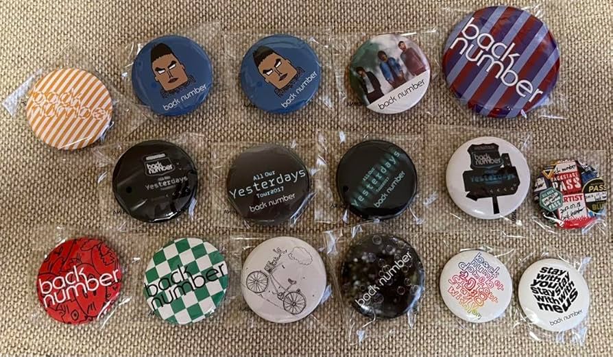 Amazon.co.jp: back number 缶バッジ16個セット : おもちゃ