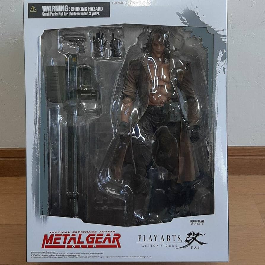 Amazon | METAL GEAR SOLID PLAY ARTS改 リキッドスネーク フィギュア