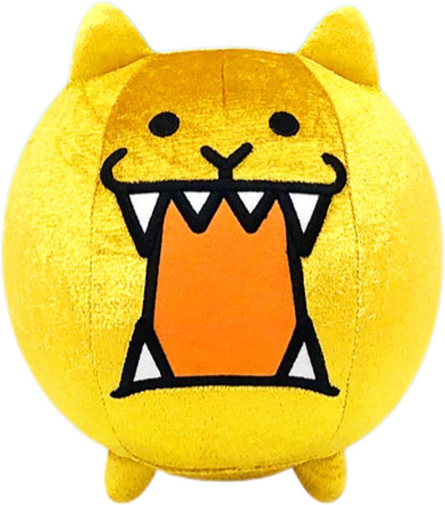 Amazon.co.jp: にゃんこ*大戦争 MBぬいぐるみ8 約20㎝ (金ネコ) : おもちゃ