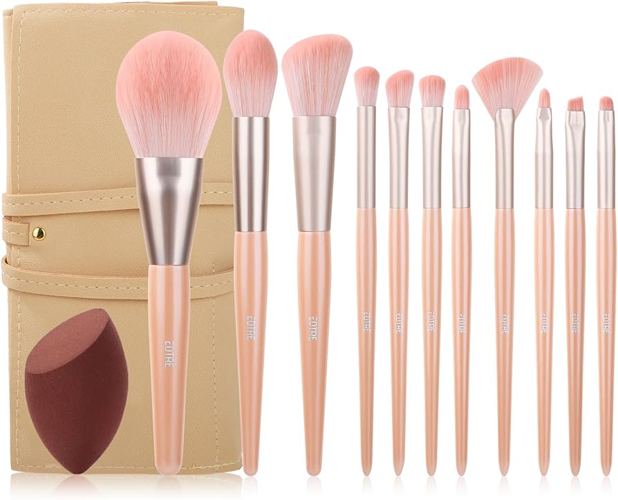 Amazon.co.jp: 【プロ化粧師推薦】EDTREメイクブラシ11本セット 人気