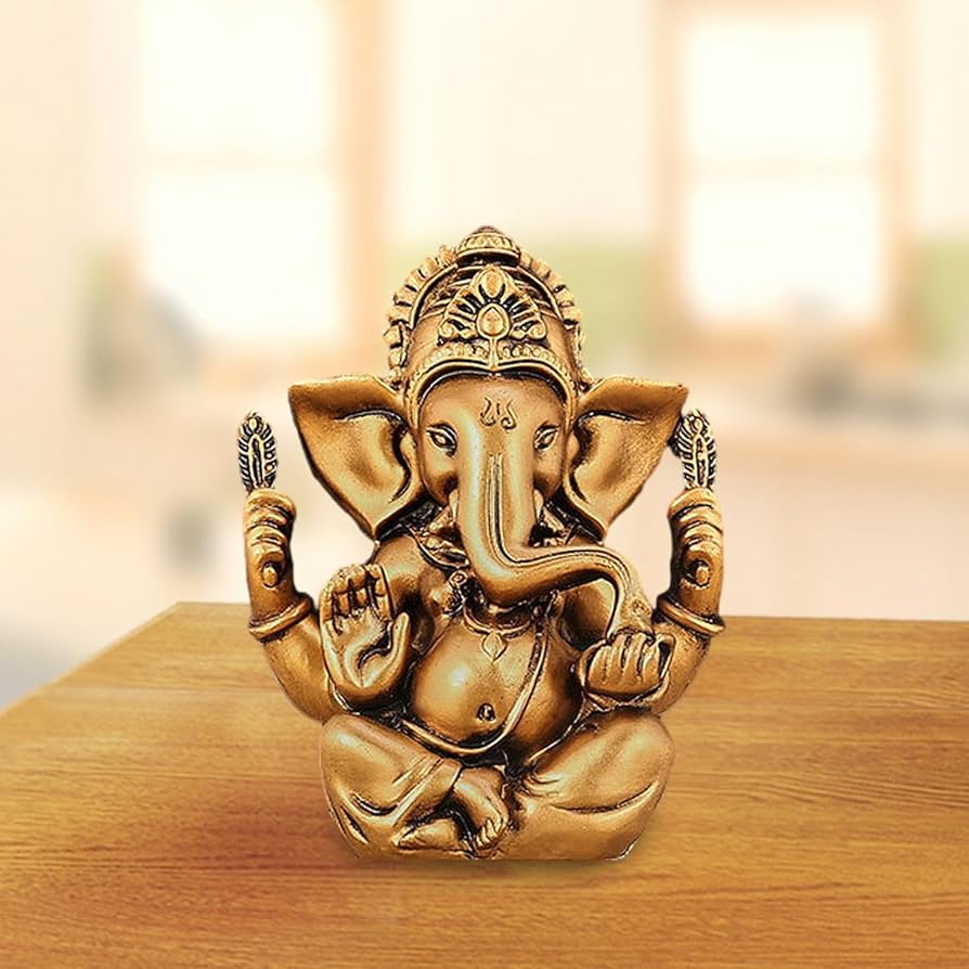 Amazon.co.jp: Yajuyi ガネーシャ置物 ガネーシャ像 東南アジア
