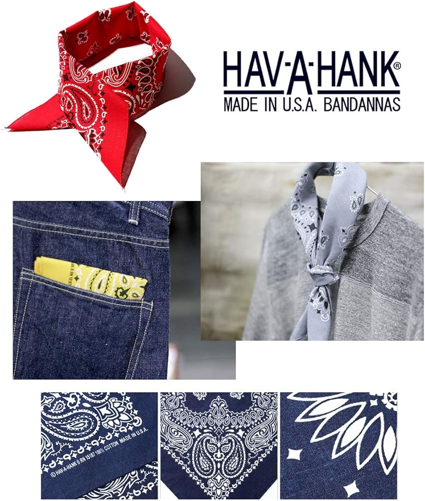 Amazon | HAV-A-HANK ハバハンク 3枚セット 全25パターン MADE IN USA