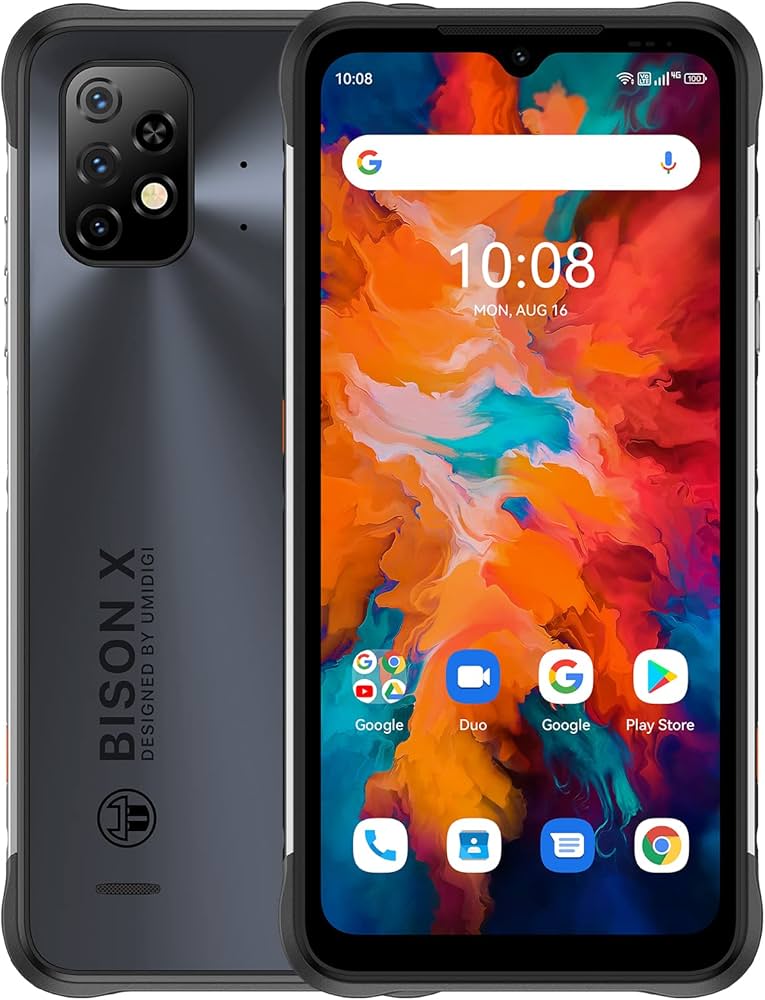 Amazon | UMIDIGI BISON X10 simフリー スマホ 本体 Android 11 4GB+