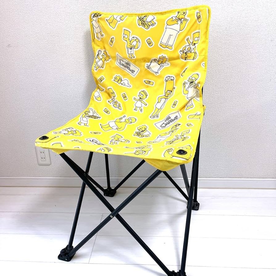 シンプソンズ アウトドアチェア 折りたたみ 1脚追加 Amazon｜CCレモン