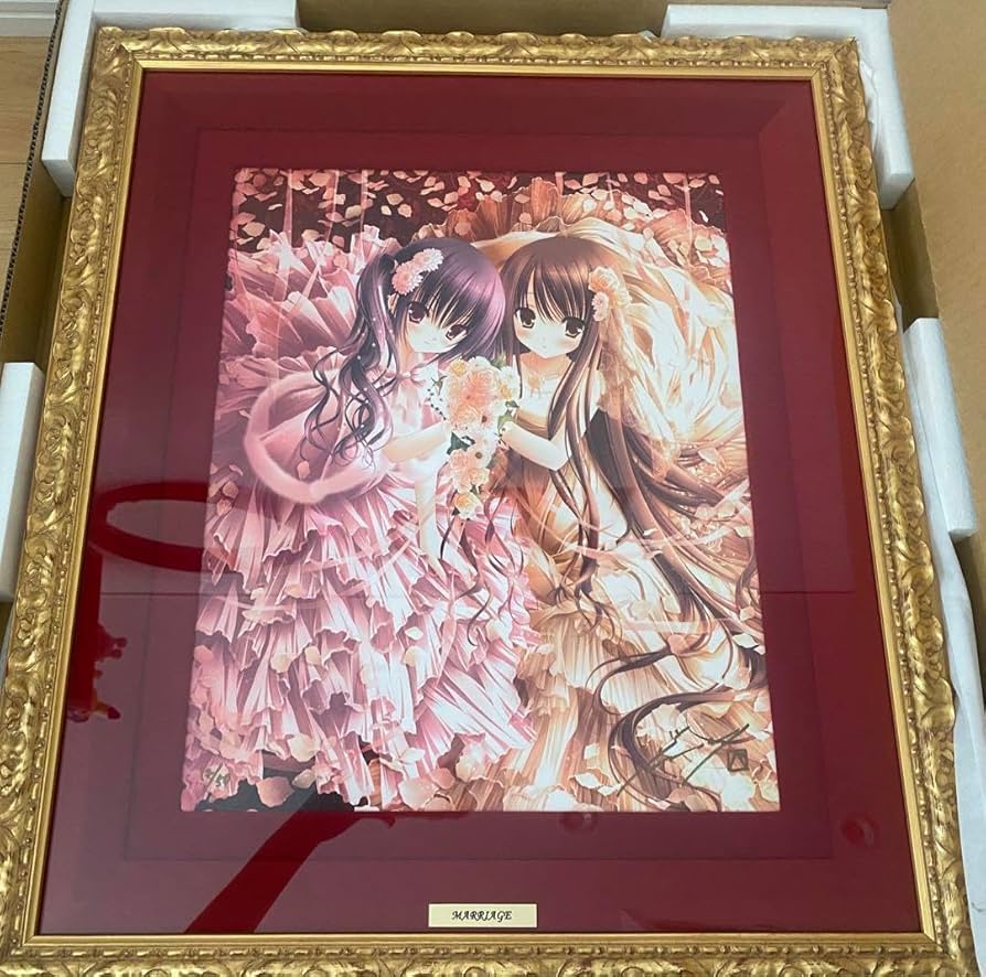 Amazon.co.jp: 《未展示》てぃんくる 版画 MARRIAGE CE アールビバン
