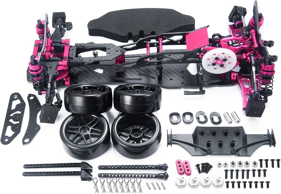 Amazon.com: MOHERO Metal Alloy & Carbon Fiber Chassis Frame Kit