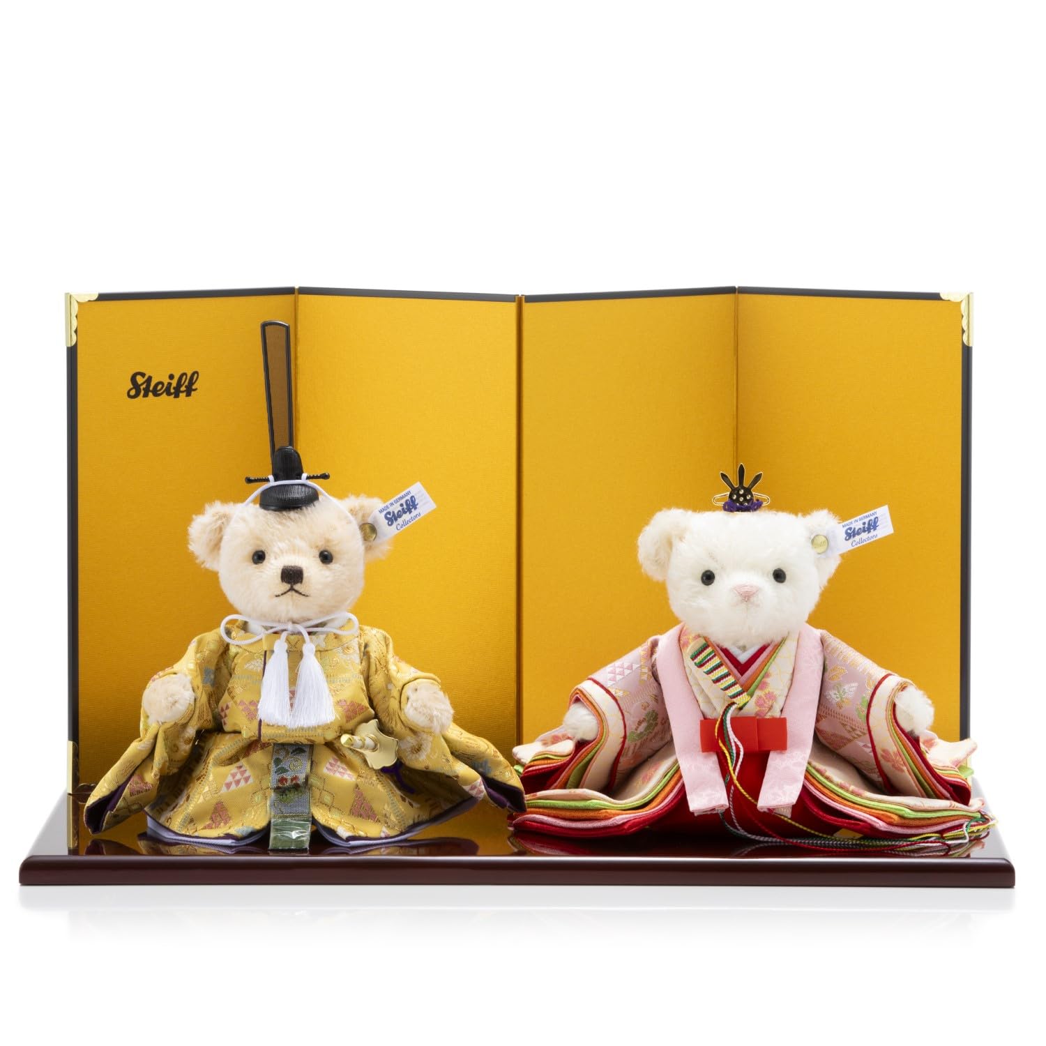 Amazon | シュタイフ 雛人形 Steiff テディベア ひな人形（鱗紋