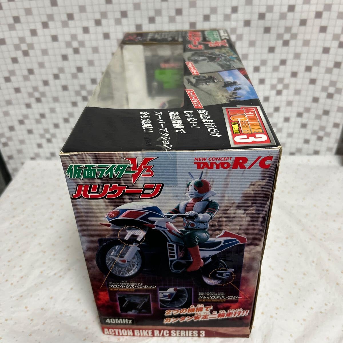 仮面ライダーV3 ハリケーン 27MHz R/C ラジコン BANDAI 仮面ライダーV3