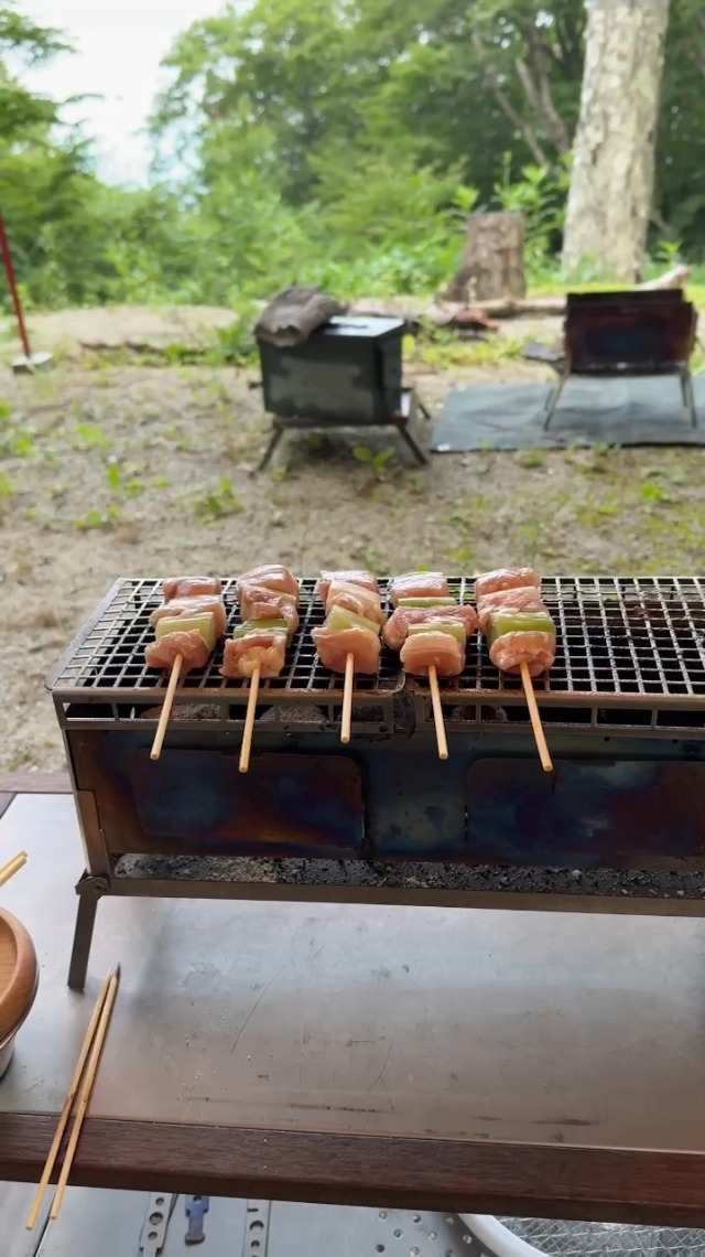 Amazon | 笑's (ショウズ) コンパクト焚き火グリル B-Ⅵ-DUO SHO-009