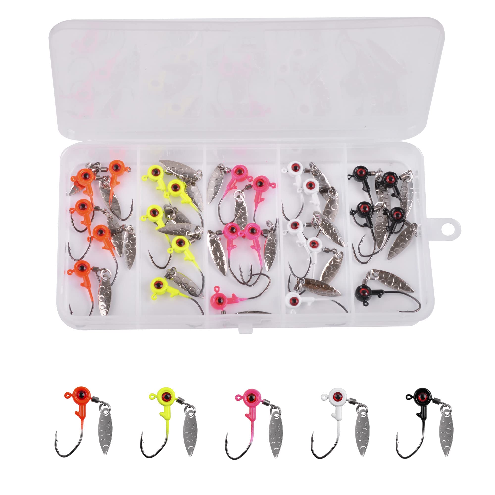 Amazon | ジグヘッド ジグヘッドフック アジング メバリング キラキラ