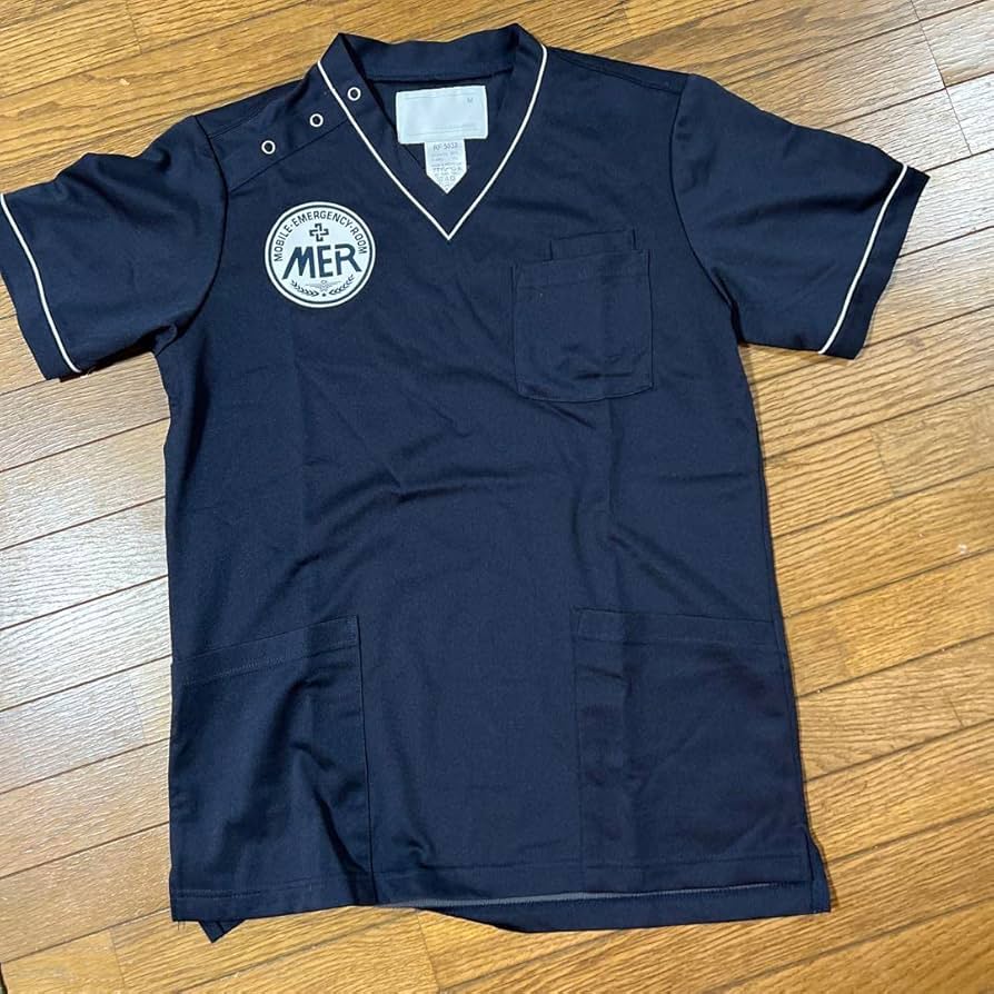 Amazon.co.jp: TOKYO MER〜走る緊急救命室 スクラブ 東京MER グッズ M