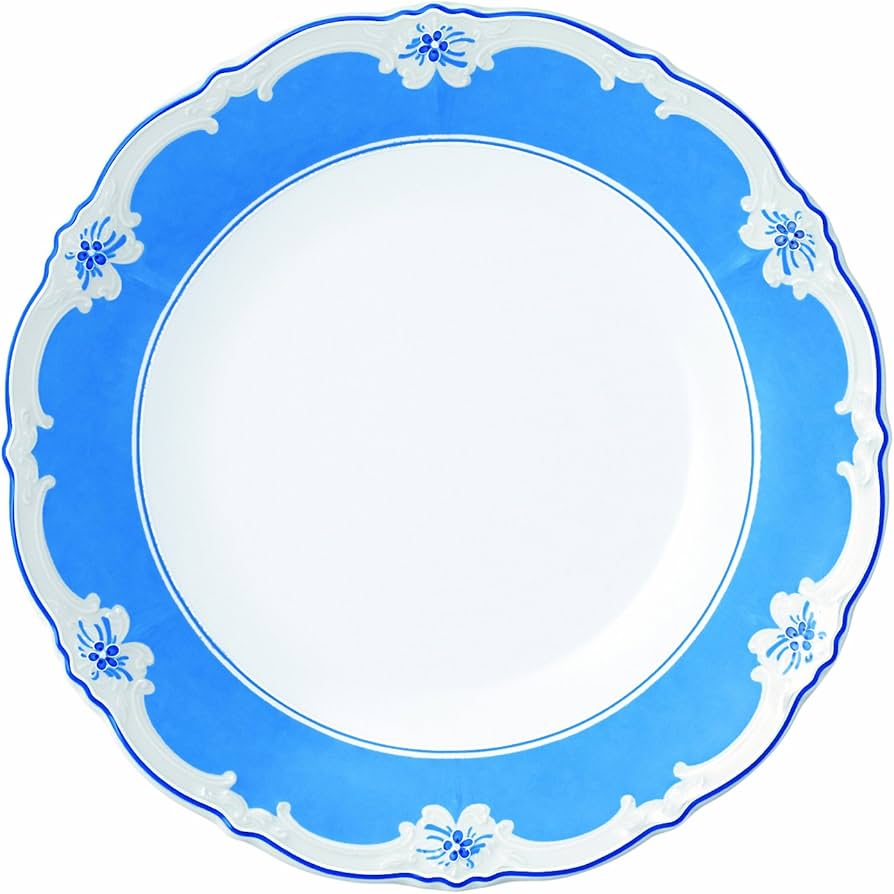 Amazon.co.jp: フッチェンロイター エステールブルー プレート 26cm