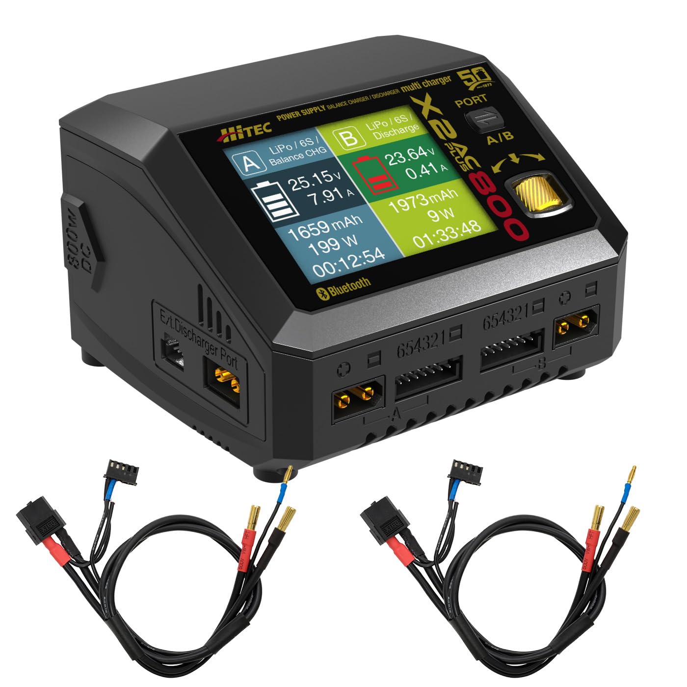 Amazon | ハイテック Multi Charger X2 AC PLUS 800 50th anniv. リポ