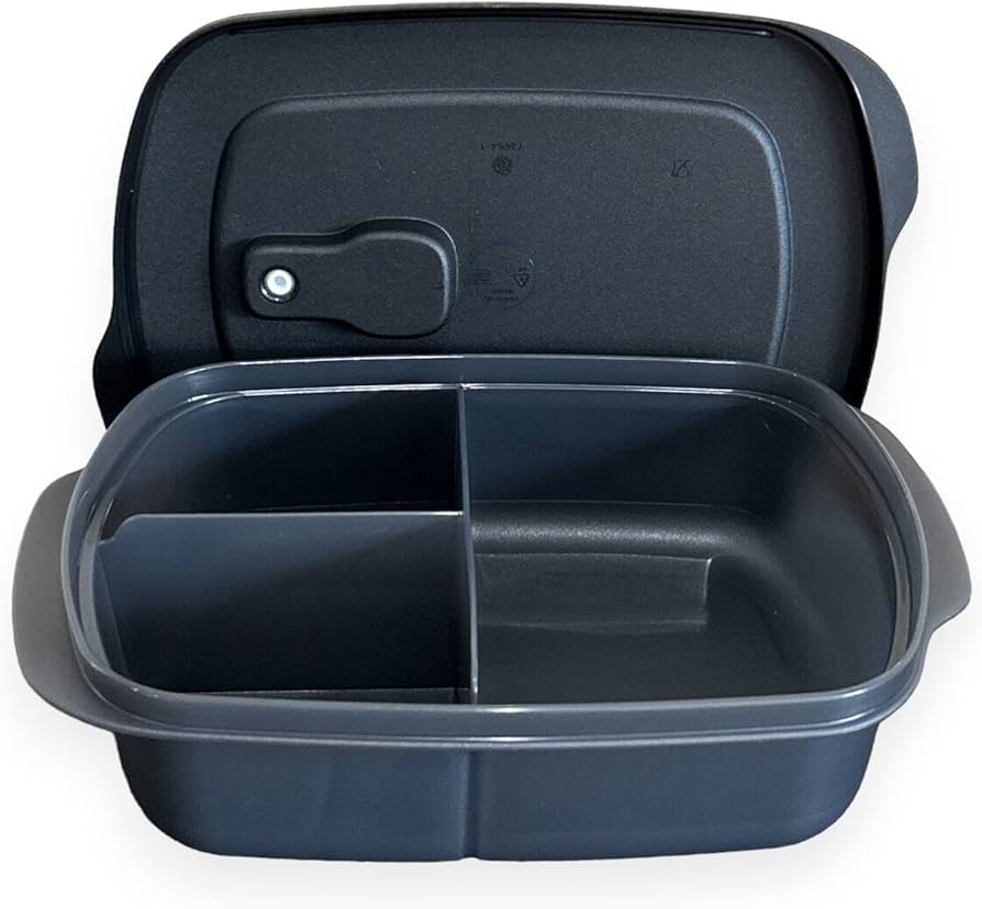 Amazon.com: Tupperware CrystalWave Microwave Divided Rectangle