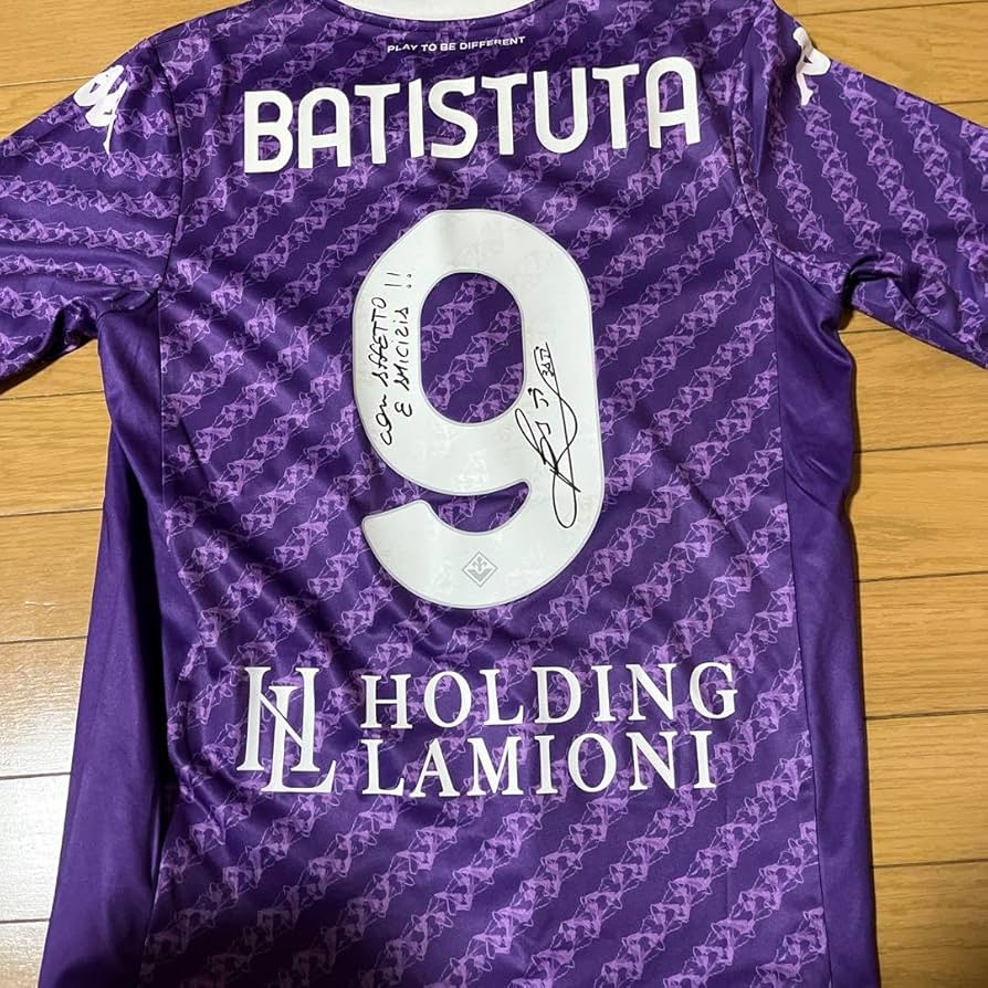 値下不可バティストゥータサイン入りユニASローマ激レア