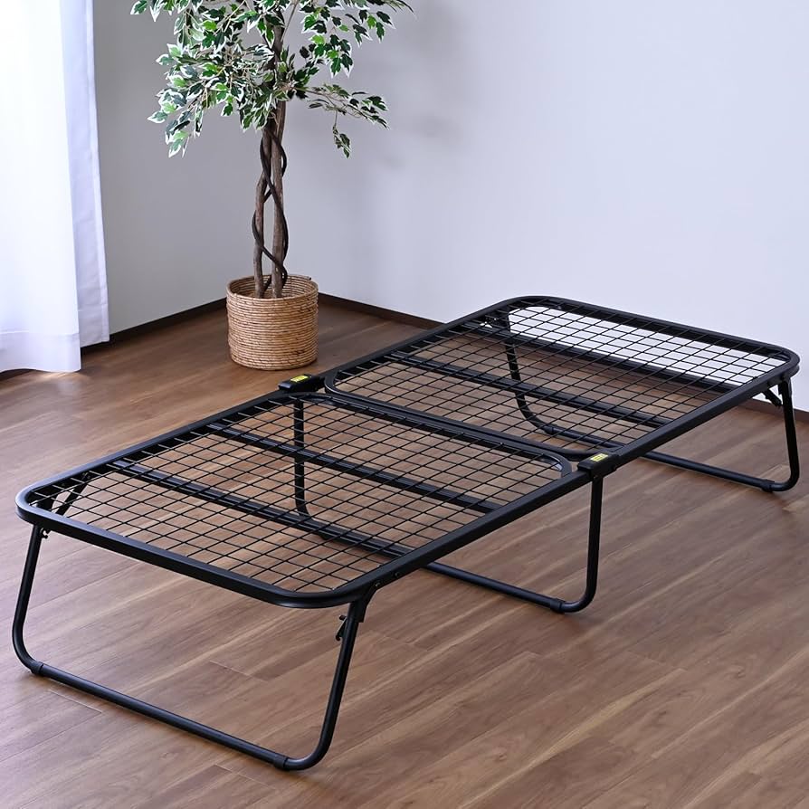 Amazon｜山善(YAMAZEN) ベッド 折りたたみベッド 【完成品】 ベッド