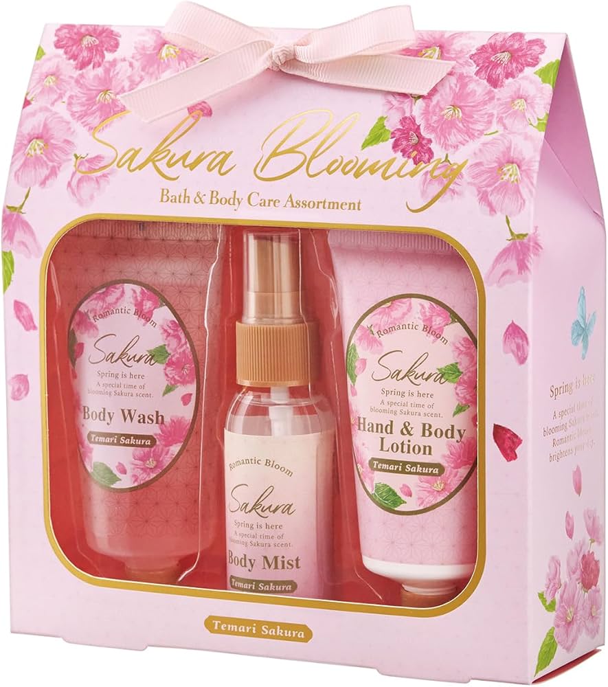 Amazon | サクラCC バス&ボディーケアセット テマリザクラ (ボディー