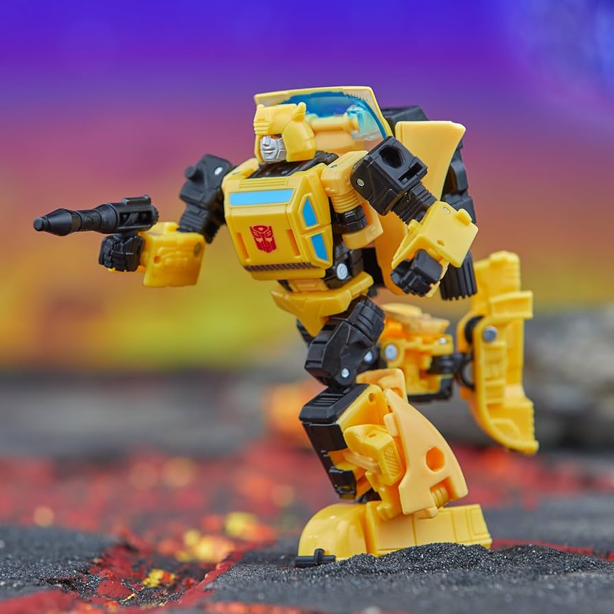 Amazon.com: Transformers Legacy Deluxe Class Origin Bumblebee 5.5