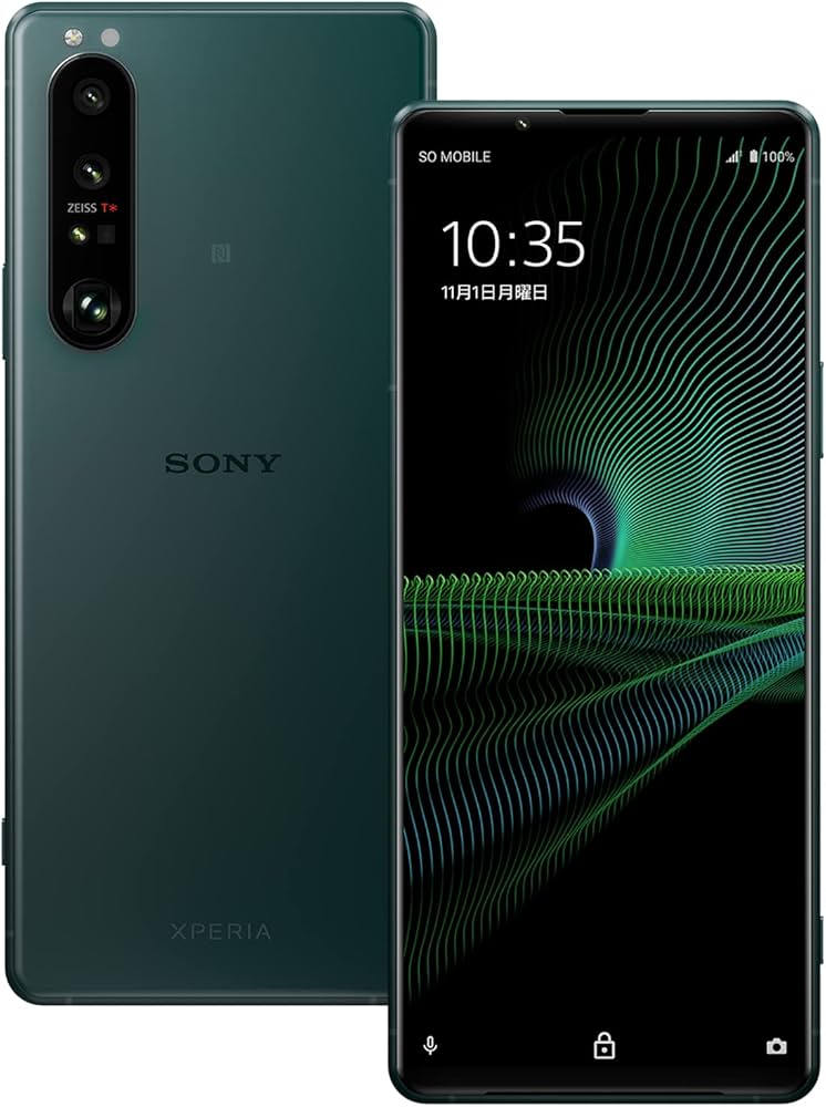 Amazon | ソニー Xperia 1III フロストグリーン SIMフリースマホ XQ