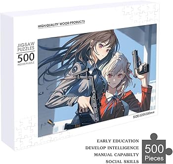 Amazon.co.jp: ジグソーパズル ちさたき リコリス・リコイル 1000/500