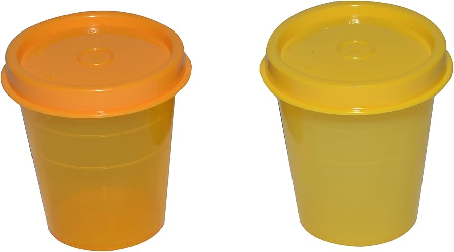 Amazon.com: Tupperware Midgets Dip Container, 55Ml, Set Of 2