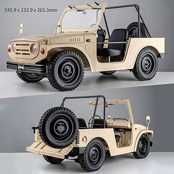 Amazon.co.jp: FMS 1：6 LJ10 ジムニーRCクローラー、レトロな