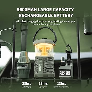 Amazon.co.jp: MIFA WildCamping Bluetoothスピーカー LED ランタン