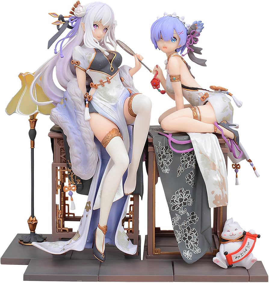 Amazon.co.jp: Re：ゼロから始める異世界生活 エミリア & レム 2体