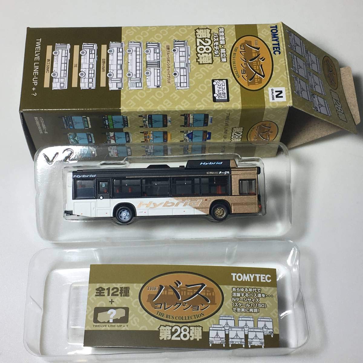 バスコレ第28弾シークレット 名古屋市交通局 日野ブルーリボンシティ