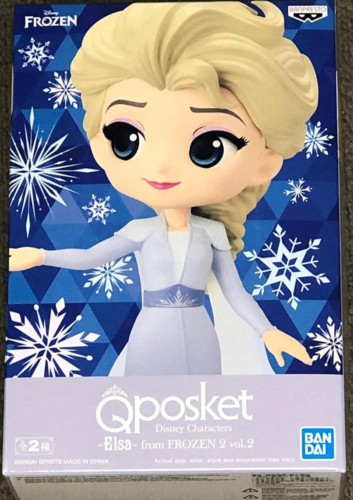 Amazon.co.jp: BanPresto - Q Posket Disney Characters - エルサ