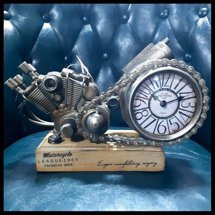 Amazon.co.jp: 輸入雑貨 インダストリアル アナログ ブリキエンジン