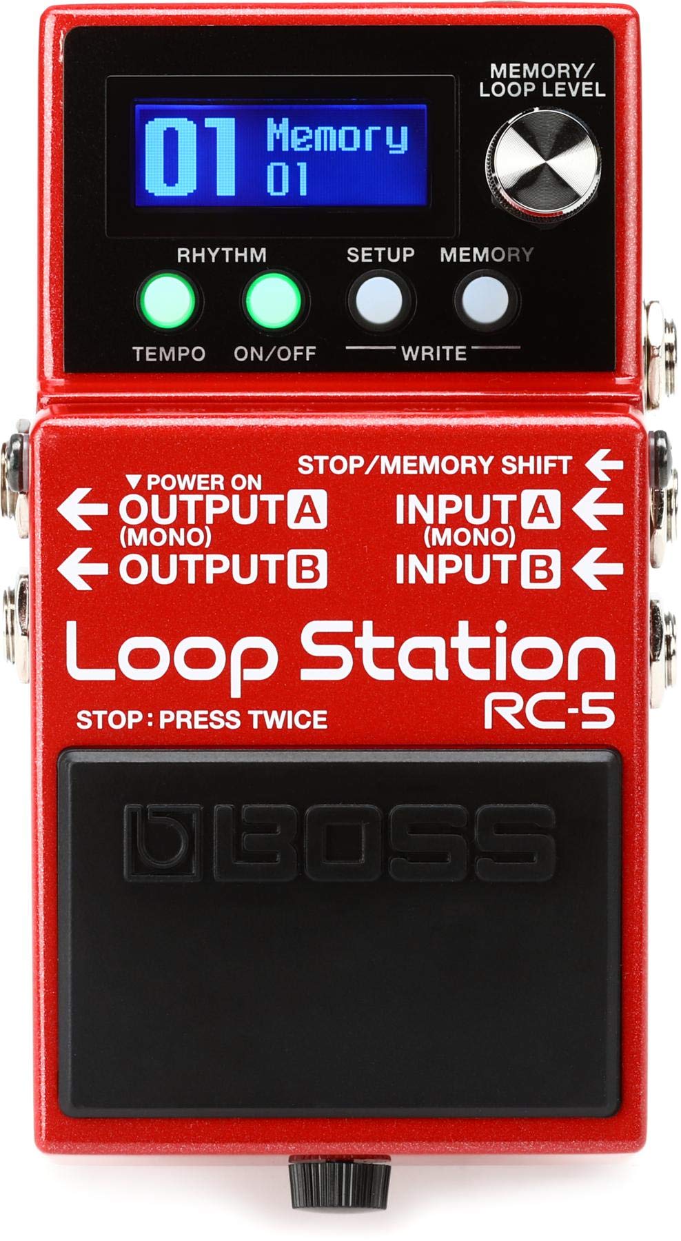 Amazon.com: Boss RC-5 Loop Station Looper Pedal : Musical Instruments