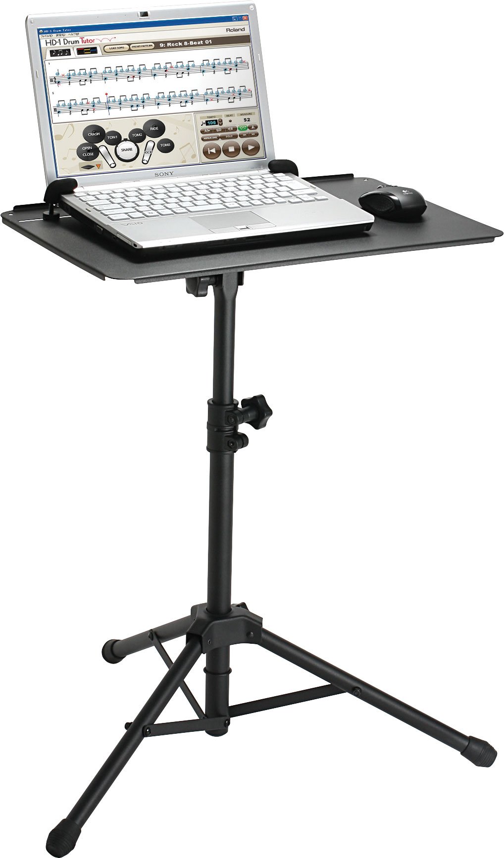 Amazon.com: Roland DJ Gear/Laptop Stand (SS-PC1) : Musical Instruments