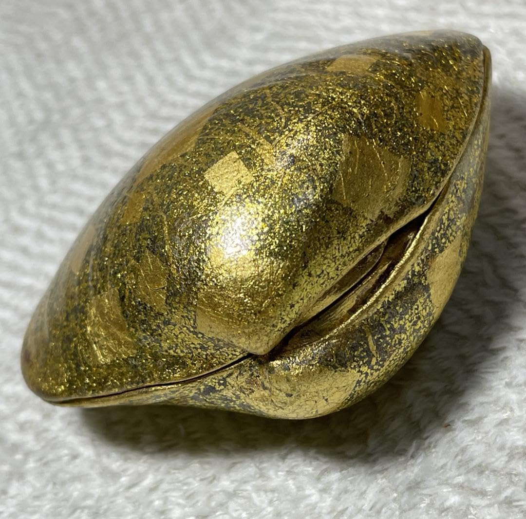 香合 荒井正春作 金箔工芸 共箱茶道具